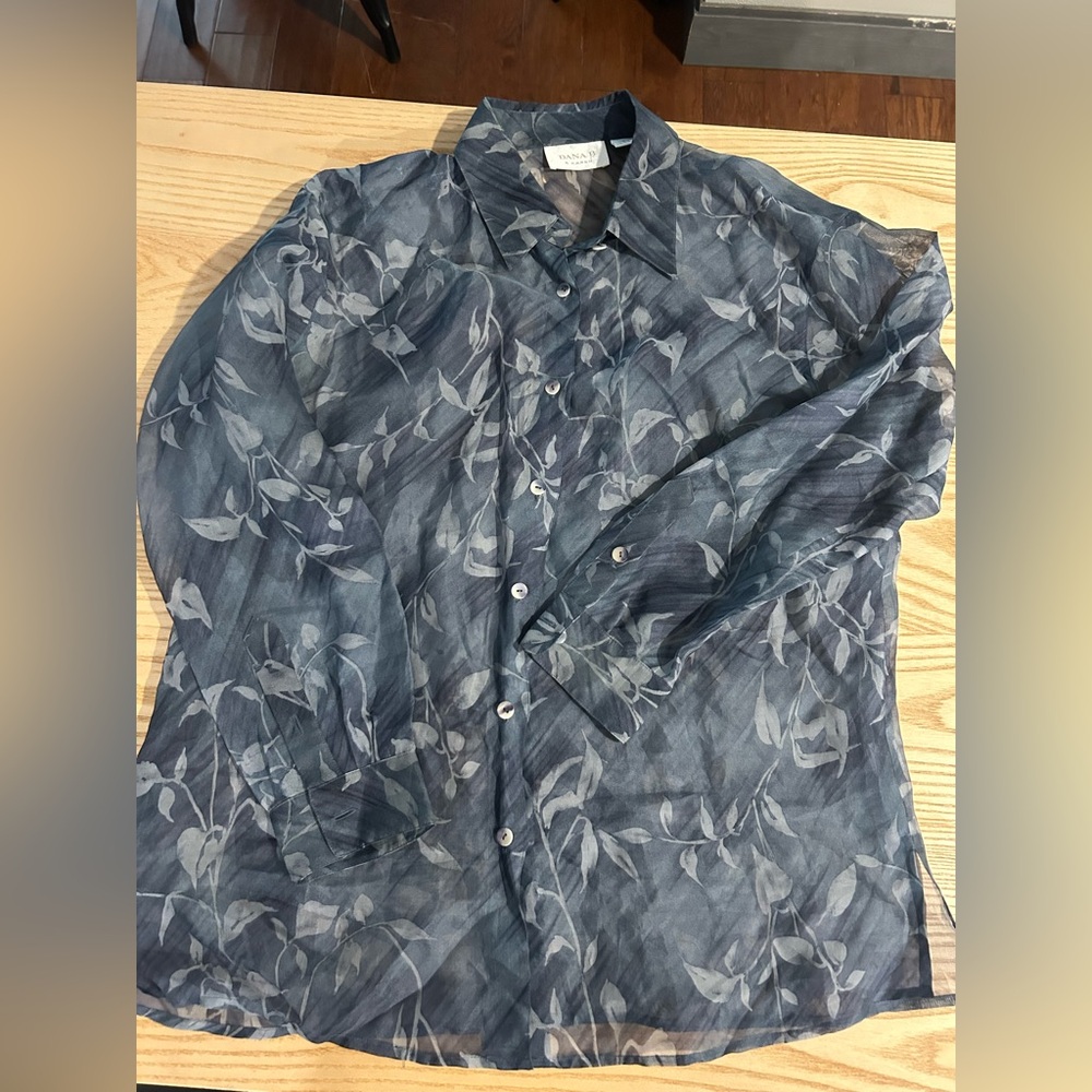 Dana B & Karen Silk Blouse